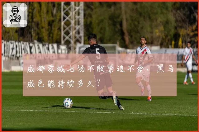 成都蓉城七场不败紧追不舍,黑马成色能持续多久?