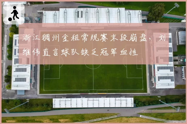 浙江稠州金租常规赛末段崩盘,刘维伟直言球队缺乏冠军血性