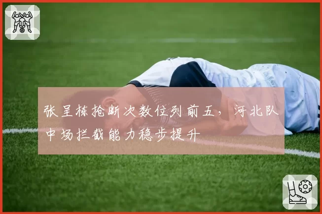 张呈栋抢断次数位列前五，河北队中场拦截能力稳步提升