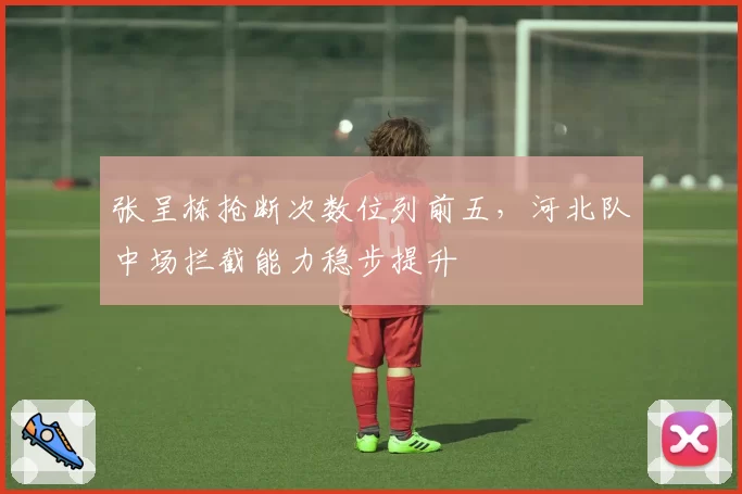 张呈栋抢断次数位列前五，河北队中场拦截能力稳步提升